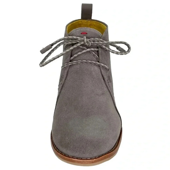 ED by Ellen Walhala Grey Suede Leather Womens Chukka Boots Size 6M - Picture 4 of 13